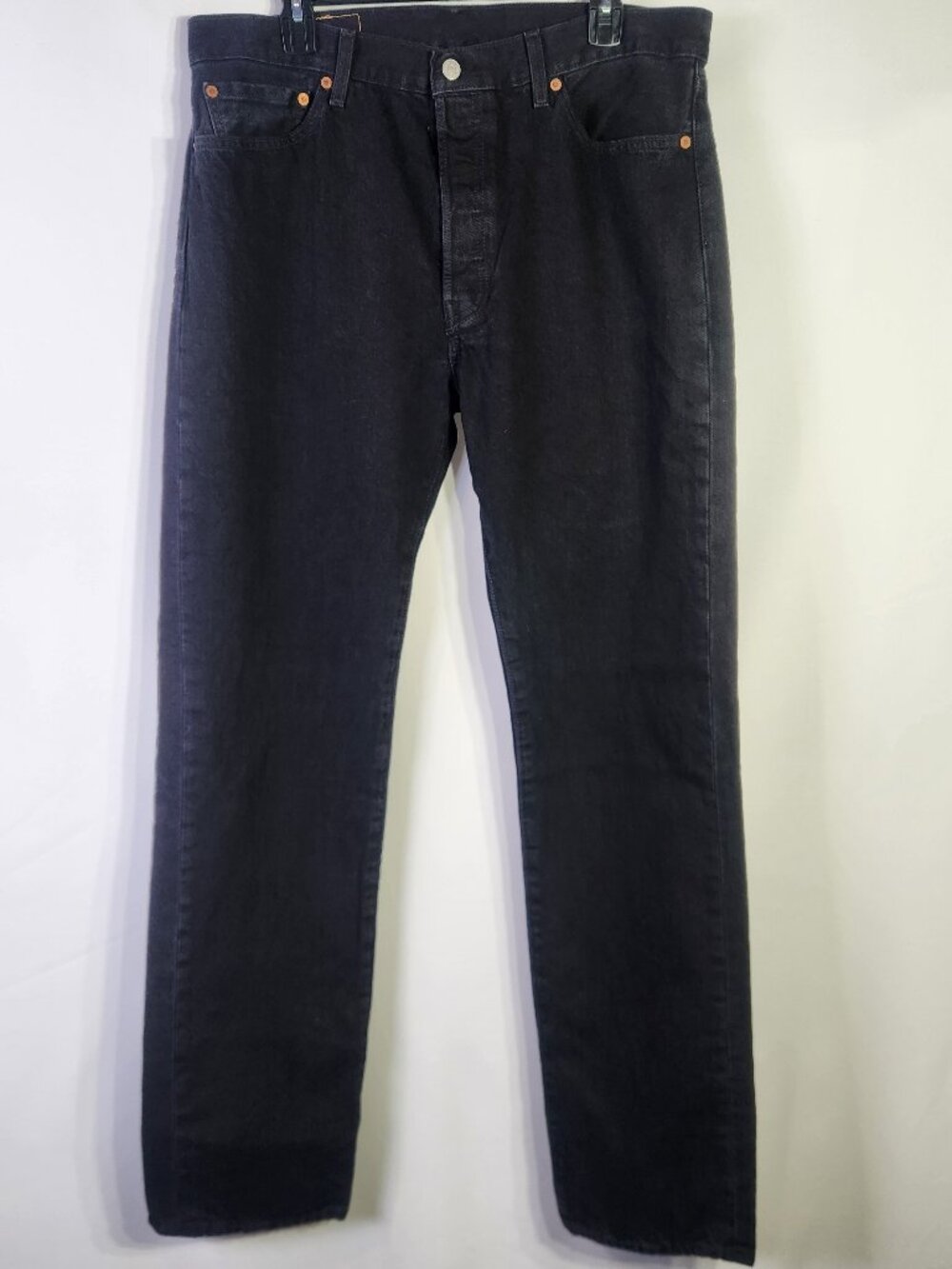 Levi’s Denim Tears Original 501 Button Fly Black Jeans – Size 36X34